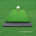 Mini golf portable mettant le tapis vert